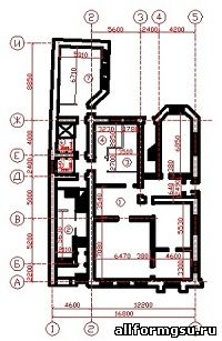 План музея Серебряного Века (Дом В.Я. Брюсова)